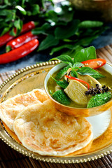 Poster - Thai Meal Green Curry Chicken