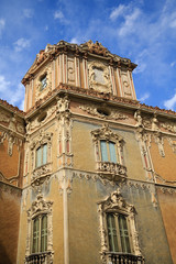 Canvas Print - Old Ornate Building in Valencia Spain