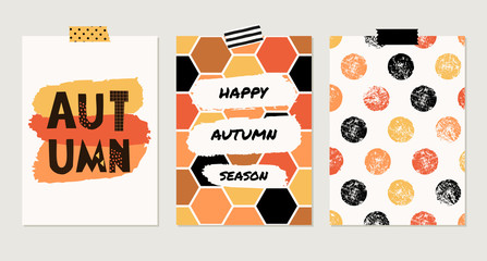Poster - autumn designs collection