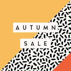 Canvas Print - Autumn Sale Design