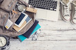 © sebra - Backpack with school supplies