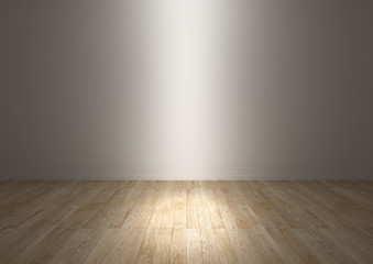 Wall Mural - background empty room.