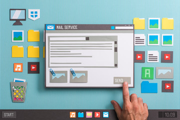 Wall Mural - E-Mail service