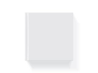 Poster - Book with a hardcover on a white background