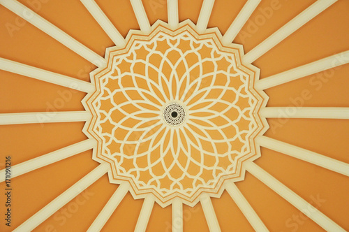 Design Under Main Dome Of Masjid Jamek Sultan Abdul Aziz At Petaling Jaya Malaysia Modern Mosque And Community Building With Islamic Architecture Buy This Stock Photo And Explore Similar Images At