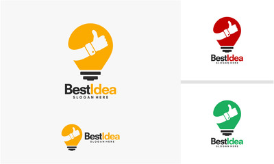 Wall Mural - Best Idea logo template, Top Inspiration logo designs vector