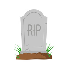 Tombstone art. Vector. Isolated.