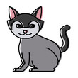 © Jemastock - Cat animal cartoon icon vector illustration graphic design