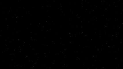 Wall Mural - Twinkling Starry Sky Background Loop