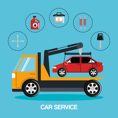 Wall Mural - mechanic car service icons vector illustration design