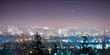 san jose california city lights early morning