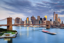 United States, New York City, Manhattan, Brooklyn Bridge