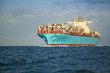 Containerschiff auf Kollisionskurs im englischen Kanal