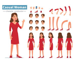 Wall Mural - casual woman