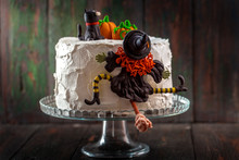 Cake With A Witch
