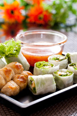 Wall Mural - Vietnamese spring rolls