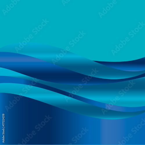 abstract  gradient wave bac...