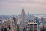 Fototapeta  - Landscape skyline of the city of New York