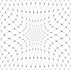 3D net pattern. Mesh texture.