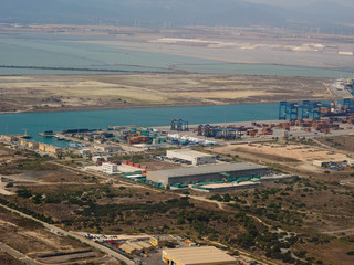 Wall Mural - Stagno di Cagliari (Pool of Cagliari) lagoon