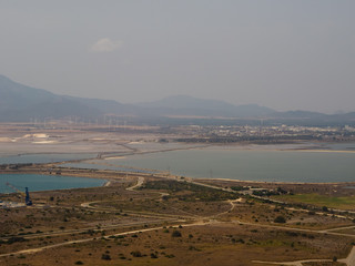 Wall Mural - Stagno di Cagliari (Pool of Cagliari) lagoon