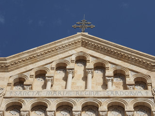 Wall Mural - Santa Maria cathedral in Cagliari