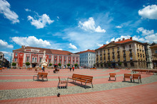 The Liberty Square In Timisoara, Romania