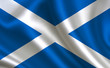 Scottish flag. Scotland flag. Flag of Scotland. Scotland flag illustration. Official colors and proportion correctly. Scottish background. Scottish banner. Symbol, icon.  