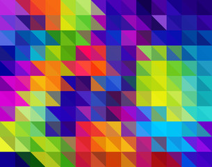 Wall Mural - Vector. Brightly colored geometric background