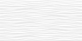 Fototapeta Panele - Line White texture. Gray abstract pattern seamless. Wave wavy nature geometric modern.