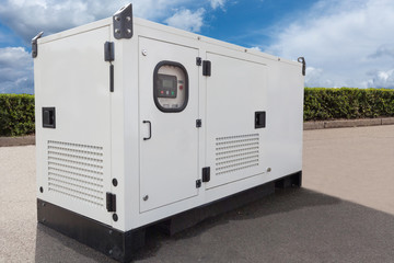 Mobile diesel generator for emergency electric power