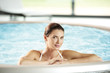 © sepy - Beautiful woman relaxing in the jacuzzi