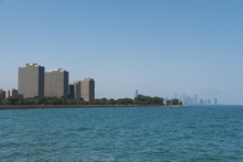 Chicago Downtown Skyline View From A South Side