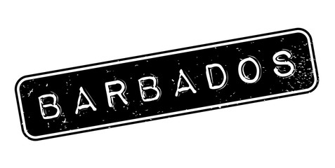 Barbados rubber stamp. Grunge design with dust scratches. Effects can be easily removed for a clean, crisp look. Color is easily changed.