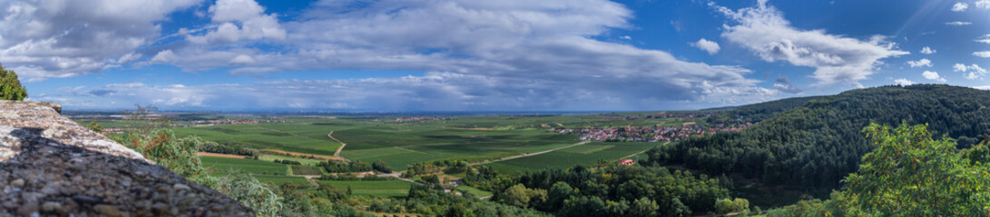  Panoramaausblick von der Battenburg