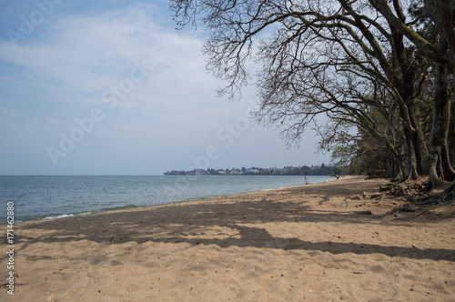 Goma Dr Congo Border Seen From Beach Along Lake Kivu Gisenyi Rwanda Stock Photo Adobe Stock