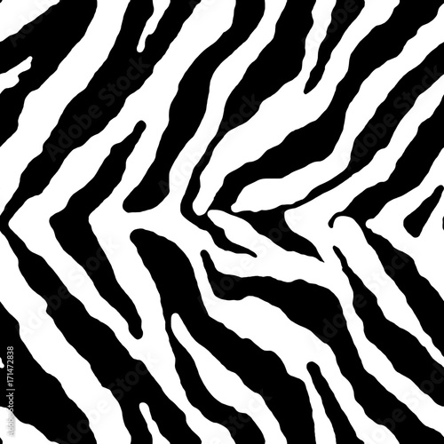 Zebra Pattern Black And White Graphic Background Print For Zebra Pattern Black And White Graphic Background Print For Textile Furniture Fabric