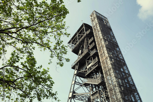 katowice-in-poland-industrial-landscape-the-old-mine-shaft