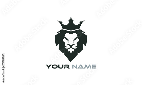 Obraz na plátne  black lion king