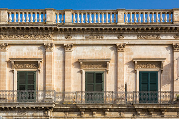 Scicli (Sicily, Italy) - Palazzo Mormino-Penna. Thanks to its elegant palazzi and churches, and its picturesque shape, it is famously known as the “Baroque Jewel”.