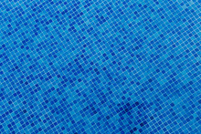 Textured Background Of Multi Toned Blue Tile