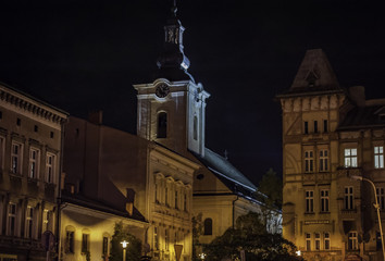 Fototapete - bb  miasto noc