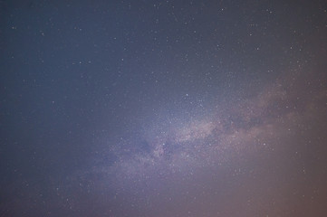 Wall Mural - majestic night sky with galaxy