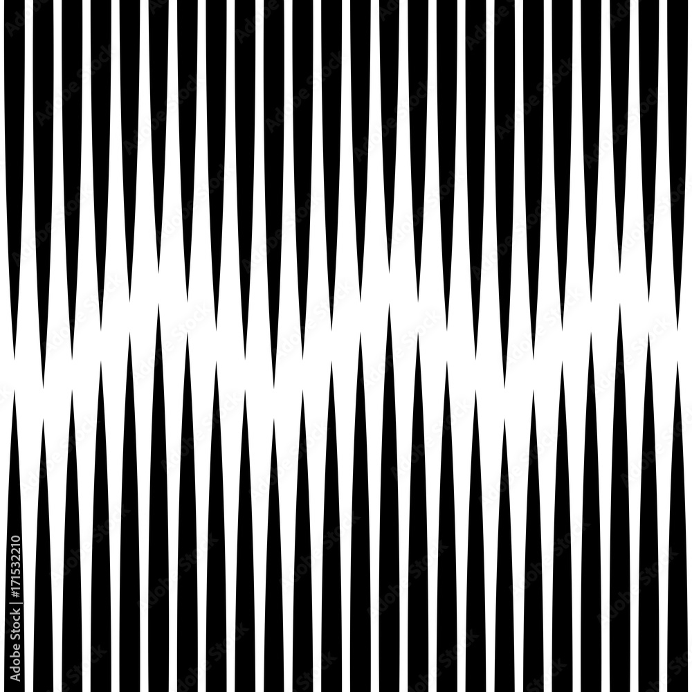 Seamless Vertical Line Pattern. Vector Black and White Stripe ...