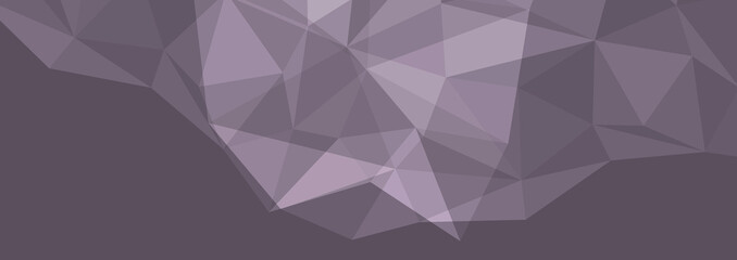 Wall Mural - Low poly abstract crystal halftone modern template