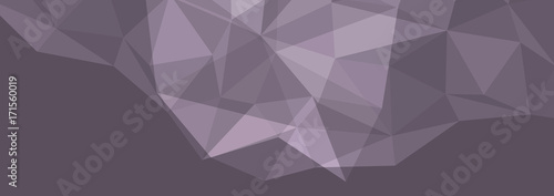 Papel de parede Low poly abstract crystal halftone modern template