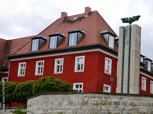 Rotes Haus In Frankfurt Oder Buy This Stock Photo And Explore