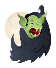 Wall Mural - Vampire Halloween Vector