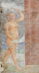 Wall Mural - Frescoes on the Case Cazuffi-Rella in Trento