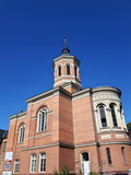 Fototapeta Paryż - Kirche auf dem ehemaligen LVR-Gelände Bonn